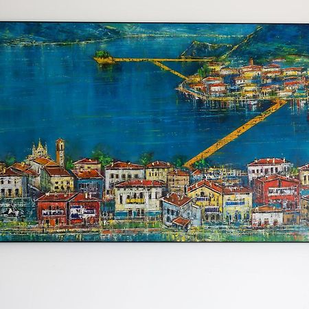 Lakefront Home Residenza Il Gallo In Riva Al Lago Pisogne Bagian luar foto